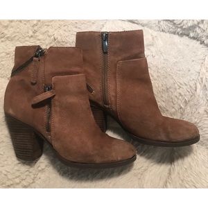 Vince Camuto Brown Booties
